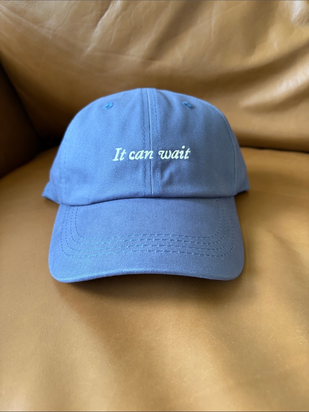 NEW It can wait baseball hat